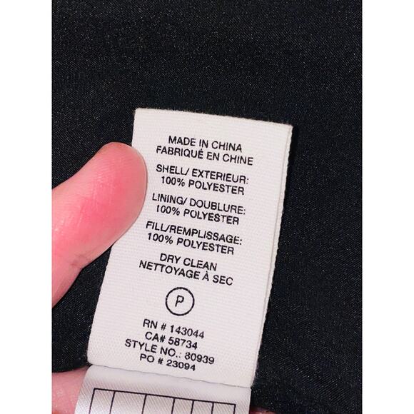 Avec Les Filles Crop Puffer Jacket - Women's Size XS - Asymmetric Snap Closure - Picture 11 of 11